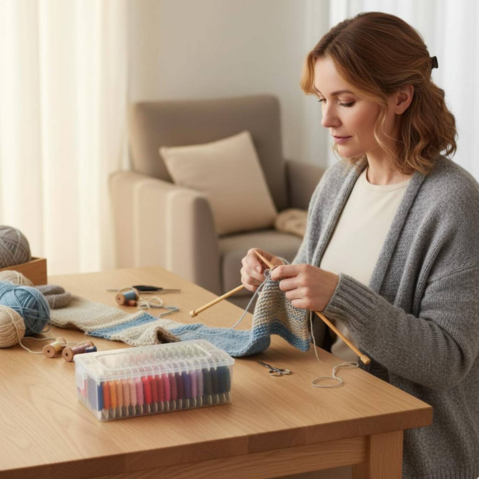 Stickgarn-Set Mehrfarbiges Sti – Embroidery Craft Bewertung und Preis