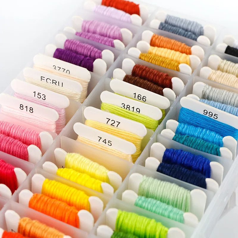 100% Baumwolle Stickgarn-Set m – Embroidery Craft Bewertung und Preis